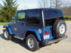 Kentrol 30487 Jeep TJ 50 Inch Rear Bumper 97-06 Wrangler TJ Polished Silver Kentrol - Truck Part Superstore