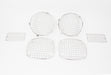 Kentrol 30488 Jeep TJ Wire Mesh Guard Set 6 Pieces 97-06 Wrangler TJ Polished Silver Kentrol - Truck Part Superstore
