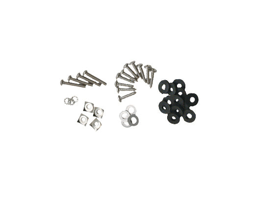 Kentrol 30488 Jeep TJ Wire Mesh Guard Set 6 Pieces 97-06 Wrangler TJ Polished Silver Kentrol - Truck Part Superstore