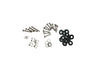 Kentrol 30488 Jeep TJ Wire Mesh Guard Set 6 Pieces 97-06 Wrangler TJ Polished Silver Kentrol - Truck Part Superstore
