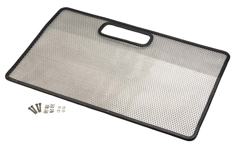 Kentrol 30490 Jeep TJ Bug Shield 97 Wrangler TJ Polished Silver Kentrol - Truck Part Superstore