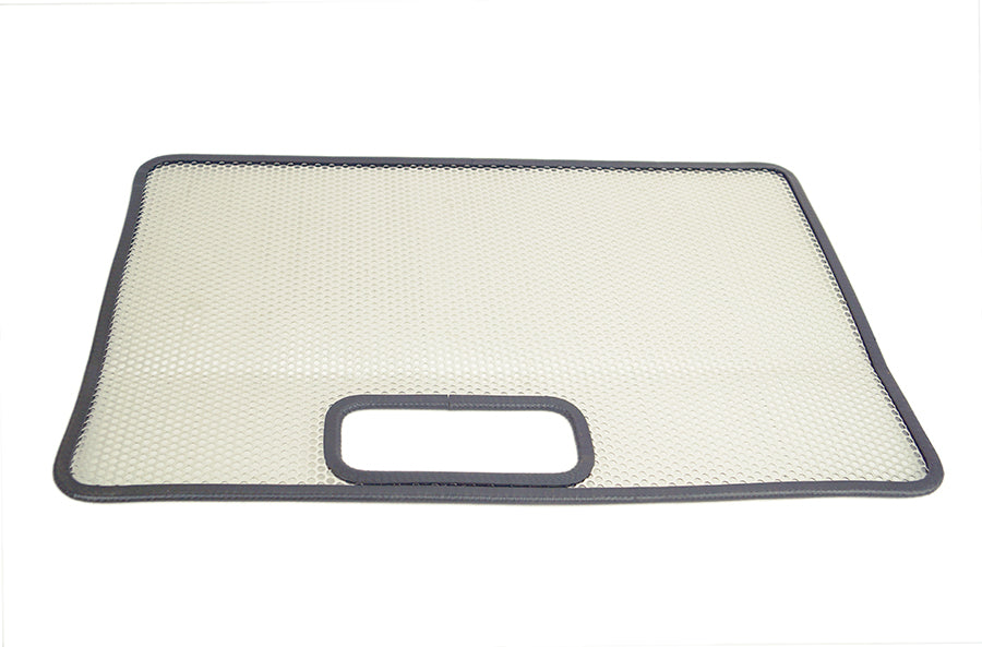 Kentrol 30490 Jeep TJ Bug Shield 97 Wrangler TJ Polished Silver Kentrol - Truck Part Superstore