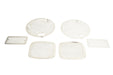 Kentrol 30493 Jeep TJ Billet Style Light Kit 6 Pieces 97-06 Wrangler TJ Polished Silver Kentrol - Truck Part Superstore