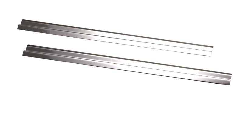 Kentrol 30494 Jeep TJ Entry Guards Pair 97-06 Wrangler TJ Polished Silver Kentrol - Truck Part Superstore