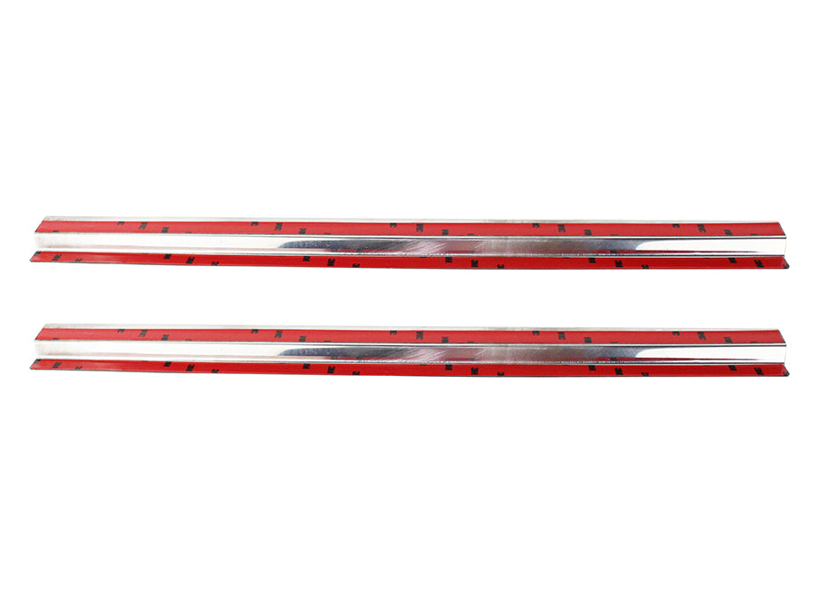 Kentrol 30494 Jeep TJ Entry Guards Pair 97-06 Wrangler TJ Polished Silver Kentrol - Truck Part Superstore