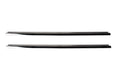Kentrol 30494 Jeep TJ Entry Guards Pair 97-06 Wrangler TJ Polished Silver Kentrol - Truck Part Superstore