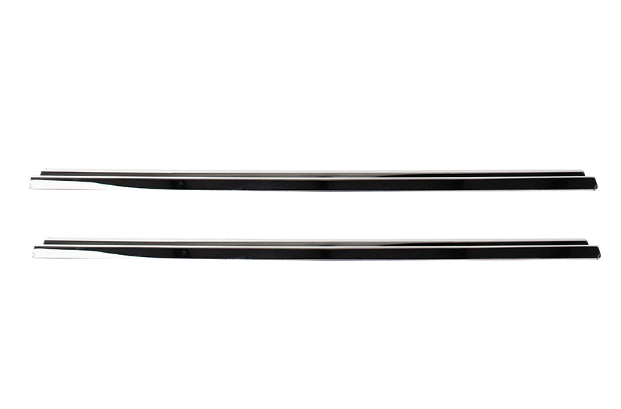 Kentrol 30494 Jeep TJ Entry Guards Pair 97-06 Wrangler TJ Polished Silver Kentrol - Truck Part Superstore