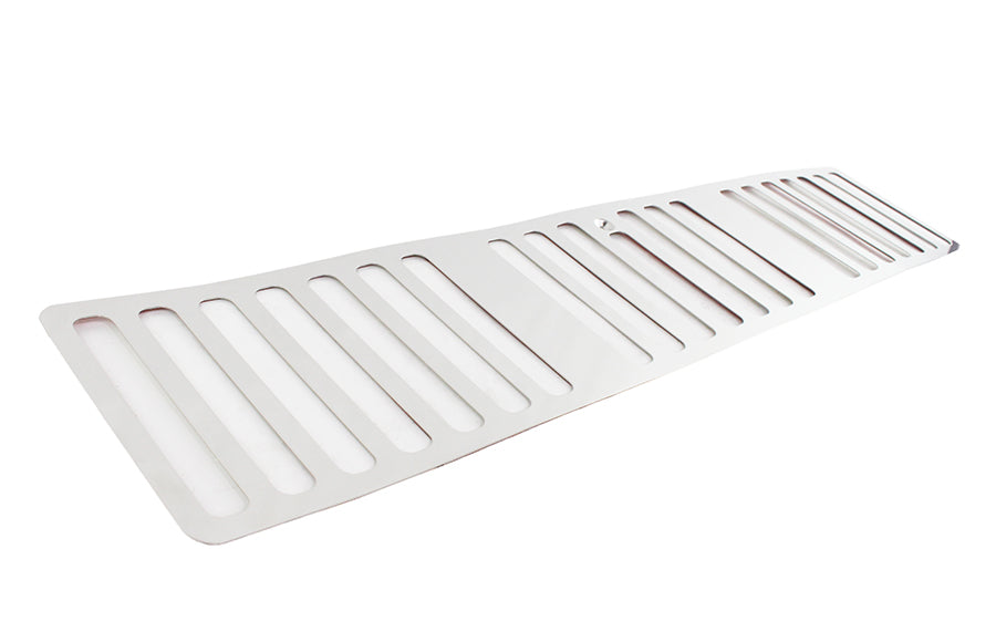 Kentrol 30495 Jeep TJ Hood Vent 97 Wrangler TJ Polished Silver Kentrol - Truck Part Superstore