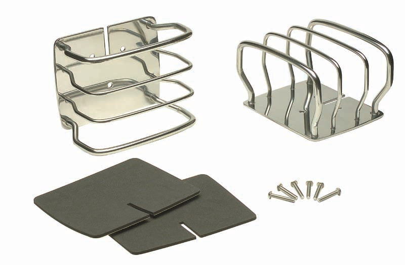Kentrol 30497 JEEP CJ/YJ/TJ Taillight Guard Pair 76-06 CJ Wrangler YJ/TJ Polished Silver Kentrol - Truck Part Superstore