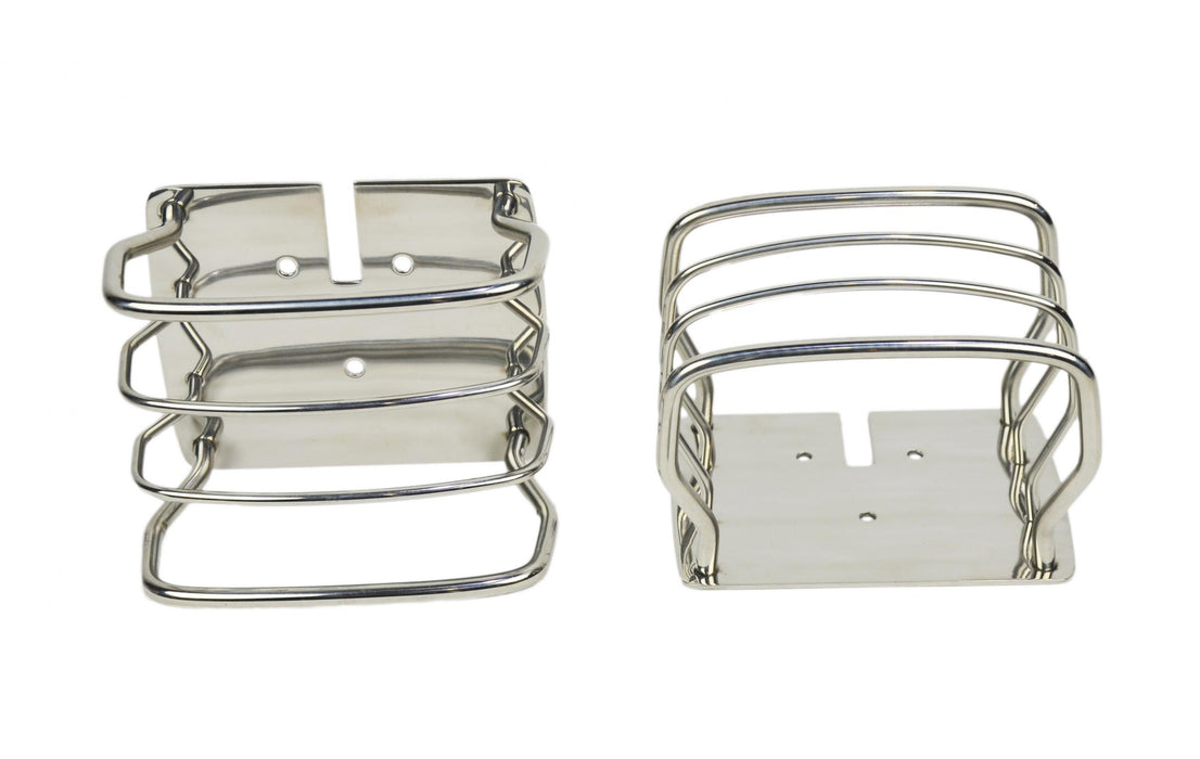 Kentrol 30497 JEEP CJ/YJ/TJ Taillight Guard Pair 76-06 CJ Wrangler YJ/TJ Polished Silver Kentrol - Truck Part Superstore