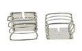 Kentrol 30497 JEEP CJ/YJ/TJ Taillight Guard Pair 76-06 CJ Wrangler YJ/TJ Polished Silver Kentrol - Truck Part Superstore