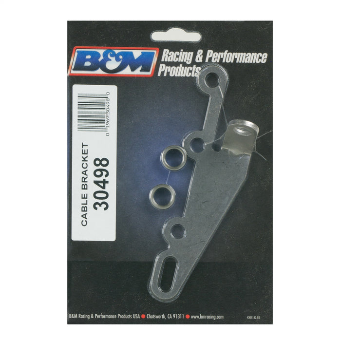 B&M 30498 Automatic Transmission Shift Cable Bracket; For Use w/PN[80797/81050] Shifters; - Truck Part Superstore