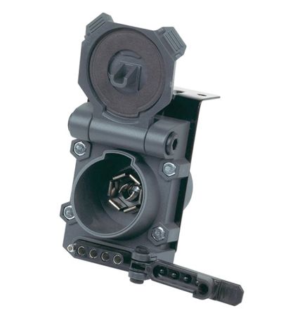 Husky Towing 30498 7 RV Blade/ 5 And 4 Wire Flat Inc Mounting Bracket/ Hardware And Terminal Grease - Truck Part Superstore