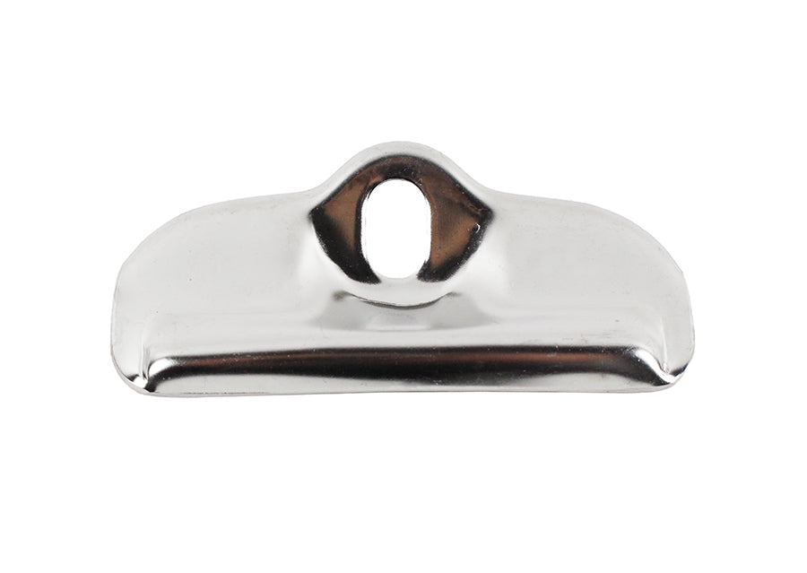 Kentrol 30499 Jeep CJ Battery Tray Clamp 76-86 CJ Polished Silver Kentrol - Truck Part Superstore