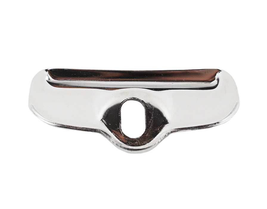 Kentrol 30499 Jeep CJ Battery Tray Clamp 76-86 CJ Polished Silver Kentrol - Truck Part Superstore