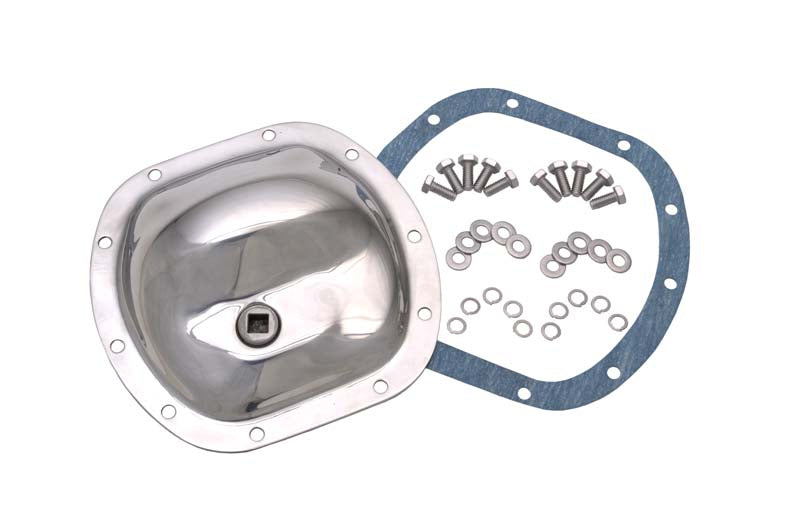 Kentrol 304M30 Jeep CJ Front Differential Cover 41-86 CJ Polished Silver Kentrol - Truck Part Superstore