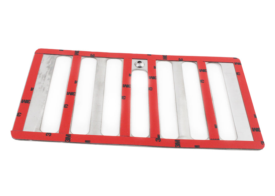 Kentrol 30500 Jeep TJ Hood Vent 98-06 Wrangler TJ Polished Silver Kentrol - Truck Part Superstore
