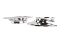Kentrol 30501 Jeep CJ Disc Brake Dust Cover Pair 76-78 CJ Polished Silver Kentrol - Truck Part Superstore