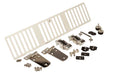 Kentrol 30505 Jeep TJ Hood Kit  97 Wrangler TJ Polished Silver Kentrol - Truck Part Superstore