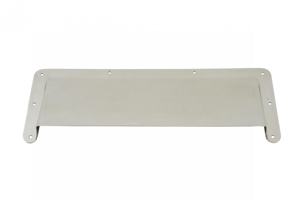 Kentrol 30507 Jeep CJ/YJ Hood Vent Air Scoop 78-95 CJ and Wrangler YJ Polished Silver Kentrol - Truck Part Superstore