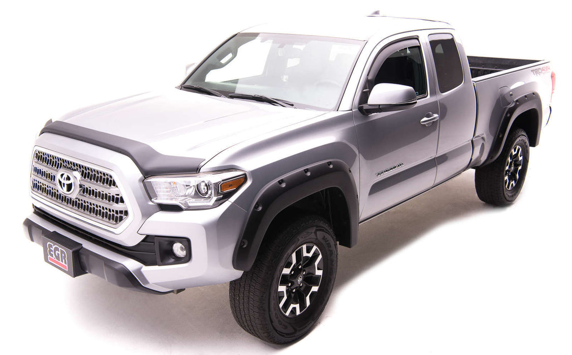EGR 305085 EGR Superguard Style Black Hood Guard-proudly made in the USA. - Truck Part Superstore