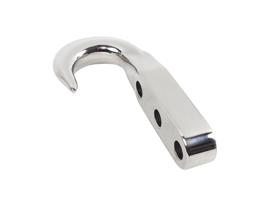 Kentrol 30509 JEEP CJ/YJ/TJ Tow Hook CJ, YJ, and TJ - 1972-2006 Polished Silver Kentrol - Truck Part Superstore