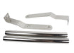 Kentrol 30515 Jeep CJ/YJ Grill Guard 87-06 Wrangler TJ/YJ Polished Silver Kentrol - Truck Part Superstore