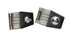 Kentrol 30516 Jeep YJ/TJ Hardtop Liftgate Hinge Pair 87-06 Wrangler TJ/YJ Polished Silver Kentrol - Truck Part Superstore