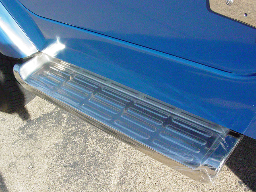 Kentrol 30518 Jeep TJ Side Steps Pair TJ - 2001-06 Polished Silver Kentrol - Truck Part Superstore