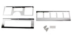 Kentrol 30519 Jeep YJ Dash Overlay Set (3 pieces) 87-95 Wrangler TJ Polished Silver Kentrol - Truck Part Superstore