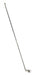 Kentrol 30523 Jeep CJ Hood Prop Rod 72-86 CJ Polished Silver Kentrol - Truck Part Superstore