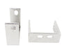 Kentrol 30527 Jeep YJ Rear Bumper Brackets Pair 87-95 Wrangler TJ Polished Silver Kentrol - Truck Part Superstore