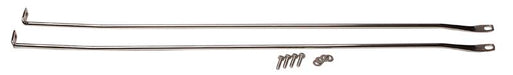 Kentrol 30529 Jeep TJ Strut Rod Kit  97-06 Wrangler TJ Polished Silver Kentrol - Truck Part Superstore