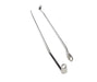Kentrol 30529 Jeep TJ Strut Rod Kit  97-06 Wrangler TJ Polished Silver Kentrol - Truck Part Superstore