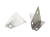 Kentrol 30531 Jeep CJ/YJ LED Light Bar Bracket Pair 76-95 CJ and Wrangler YJ Polished Silver Kentrol - Truck Part Superstore