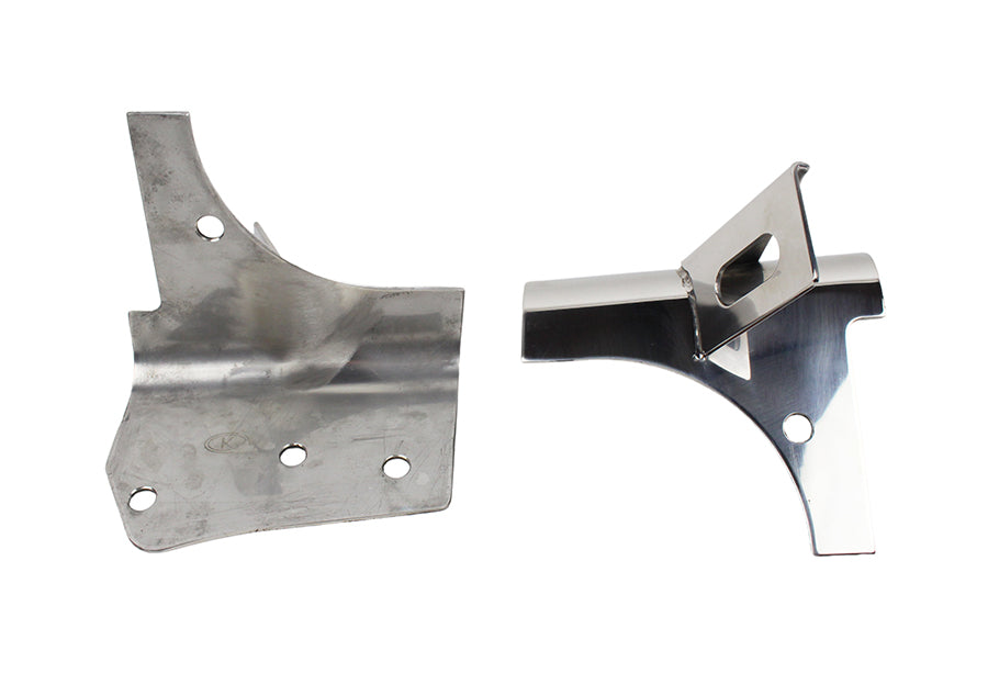 Kentrol 30532 Jeep TJ Light Bracket Pair 97-06 Wrangler TJ Polished Silver Kentrol - Truck Part Superstore