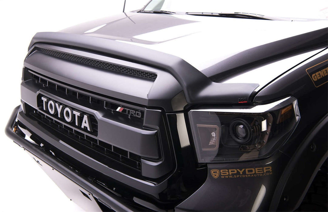 EGR 305395 EGR Superguard Style Black Hood Guard-proudly made in the USA. - Truck Part Superstore