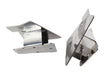 Kentrol 30542 Jeep TJ Mirror Relocation Bracket Pair 03-06 Wrangler TJ Polished Silver Kentrol - Truck Part Superstore