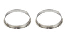 Kentrol 30543 Jeep TJ Headlight Bezels Pair 97-06 Wrangler TJ Polished Silver Kentrol - Truck Part Superstore