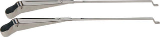 Kentrol 30544 Jeep CJ Windshield Wiper Arms Pair 68-86 CJ Polished Silver Kentrol - Truck Part Superstore