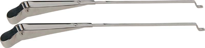 Kentrol 30544 Jeep CJ Windshield Wiper Arms Pair 68-86 CJ Polished Silver Kentrol - Truck Part Superstore