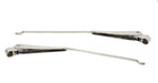 Kentrol 30544 Jeep CJ Windshield Wiper Arms Pair 68-86 CJ Polished Silver Kentrol - Truck Part Superstore