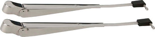 Kentrol 30545 Jeep YJ Windshield Wiper Arms Pair 87-95 Wrangler TJ Polished Silver Kentrol - Truck Part Superstore