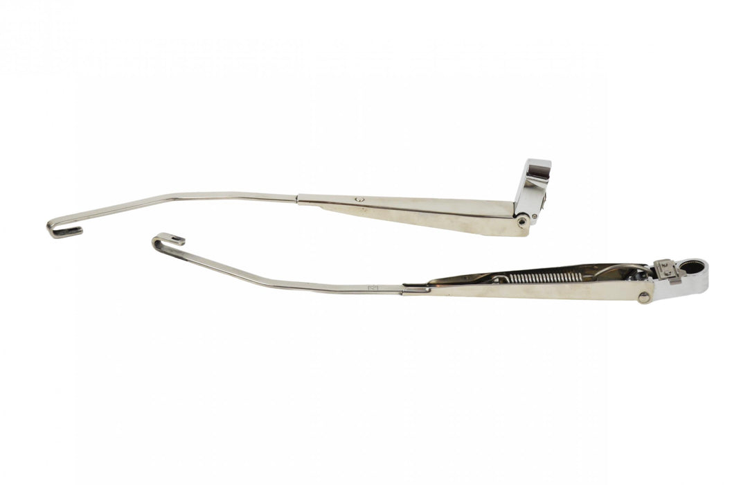 Kentrol 30546 Jeep TJ Windshield Wiper Arms Pair 97-06 Wrangler TJ Polished Silver Kentrol - Truck Part Superstore
