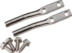 Kentrol 30549 Jeep CJ/YJ Door Strap Pins Pair 76-95 CJ and Wrangler YJ Polished Silver Kentrol - Truck Part Superstore