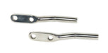 Kentrol 30549 Jeep CJ/YJ Door Strap Pins Pair 76-95 CJ and Wrangler YJ Polished Silver Kentrol - Truck Part Superstore