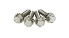 Kentrol 30549 Jeep CJ/YJ Door Strap Pins Pair 76-95 CJ and Wrangler YJ Polished Silver Kentrol - Truck Part Superstore