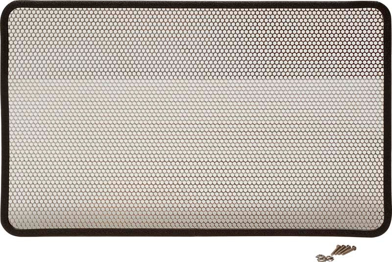Kentrol 30550 Jeep TJ Bug Shield 98-06 Wrangler TJ Polished Silver Kentrol - Truck Part Superstore