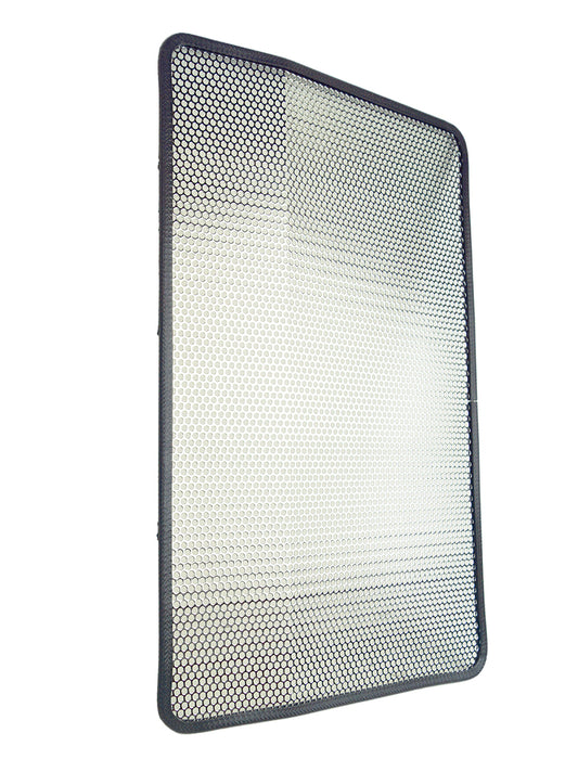 Kentrol 30550 Jeep TJ Bug Shield 98-06 Wrangler TJ Polished Silver Kentrol - Truck Part Superstore