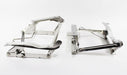 Kentrol 30552 Jeep CJ/YJ Seat Pedestals Pair 76-90 CJ and Wrangler YJ Polished Silver Kentrol - Truck Part Superstore